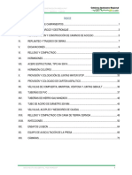 Especificaciones Técnicas Presa 