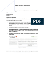 Taller Primera Tutoria de Fundamentos de Administracion 2018 - 2