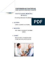 Informe de funciones docentes y reunión de coordinación Facultad de Medicina Humana UNJFSC