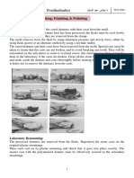 Deflasking, Finishing & Polishing: سانيا.د راتسلا دبع Lec.15 Prosthodontics