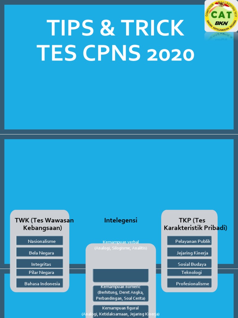 Tips Dan Trick SKD CPNS | PDF