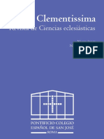 Mater Clementissima Revista de Ciencias Eclesiásticas