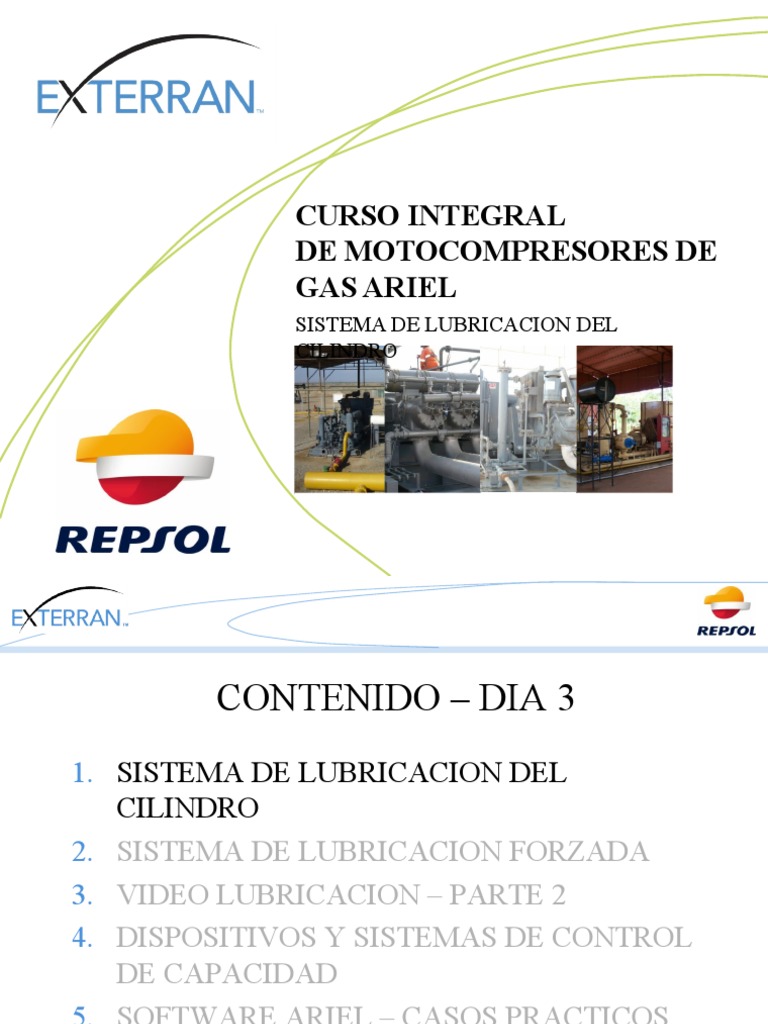 Lubricación de Compresores de Gas Ariel | PDF | Lubricante | Ingeniería ...
