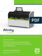 Clinical Chemistry, Immunoassay and Integrated Systems To Transform Your Laboratory