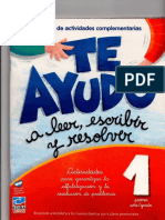 Te Ayudo A Leer y Escribir 1 Grado