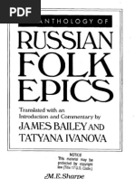 Download Anthology of Russian Folk Epics by MisterAntlers SN53300310 doc pdf