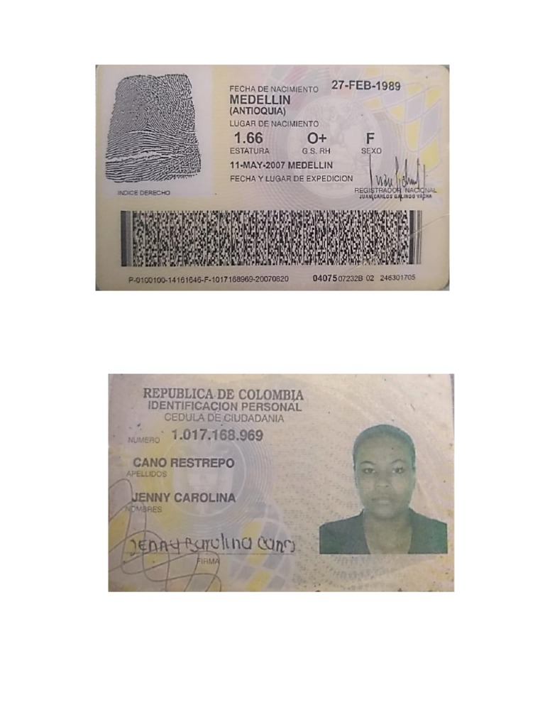 Cedula Carolina | PDF