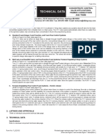 Technical Data: Concentrate Control Valve Applications, Priming Connections and Trims