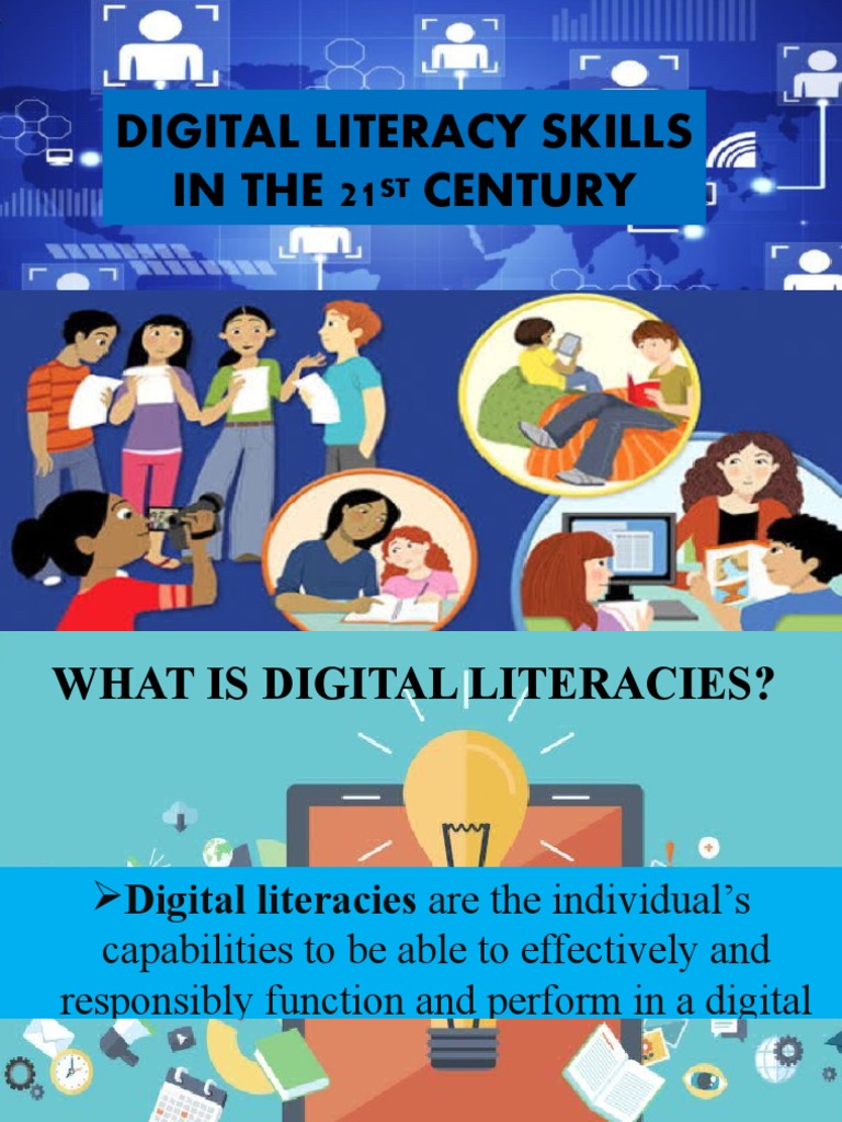 Digital Literacy Skills in The 21st Century Edtechl PDF Software