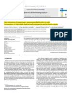 Determination of Quaternary Ammonium Herbicides in Soils