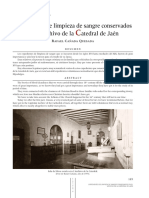 Expedientes de Limpieza de Sangre Conservados en El Archivo de La Atedral de Jaén