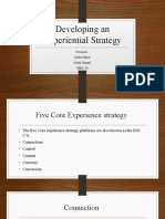 Developing Experiential Strategy