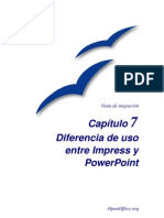Diferencia de Uso Entre Impress y PowerPoint