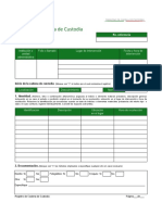 Registro de Cadena de Custodia ODT