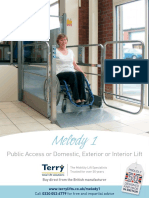 Melody 1: Public Access or Domestic, Exterior or Interior Lift