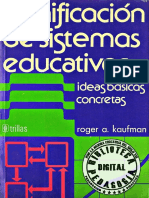 Planificación de Sistemas Educativos. Ideas Básicas Concretas