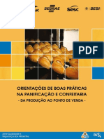 Orientações de Boas Práticas Na Panificação e Confeitaria ‐ Da Produção Ao Ponto de Venda