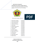 IDENTIFYING DISABILITY (Gangguan Metabolism Dan Gangguan Berbicara Pada Anak)