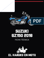 Ficha Tecnica Suzuki gz150 2018 Elharukoenmoto