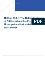 EPA Method for Dithiocarbamates Pesticides