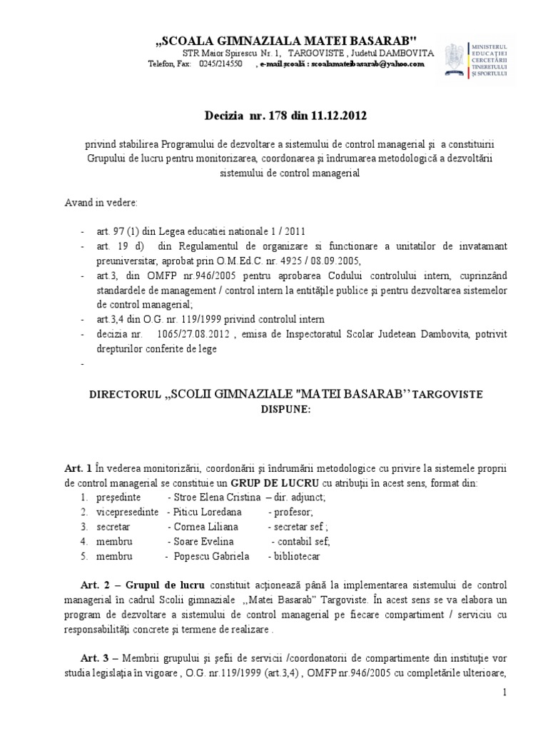 Decizie Comisie Casare