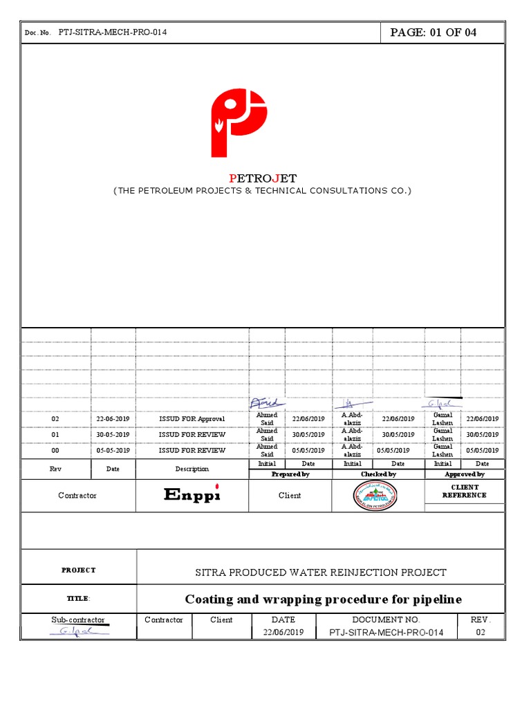 25 - Coating Procedure | PDF | Materials | Secondary Sector Of The Economy