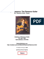Toque Flamenco: The Flamenco Guitar: by "Flamenco Chuck" Keyser