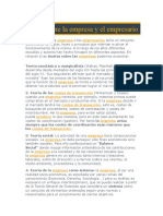 Tema 6 Teoría de La Empresa y Del Empresario