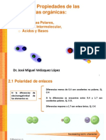 Tema 3. Propiedades de Las Moléculas Orgánicas