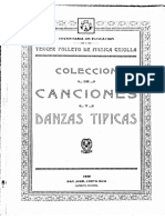 Colección de Canciones y Danzas Típicas de Latinoamérica