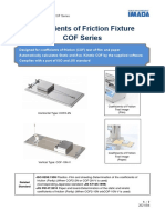 Coefficients of Friction Fixture COF Series