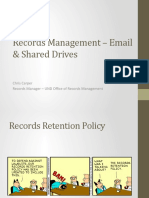 Records Management Presentation