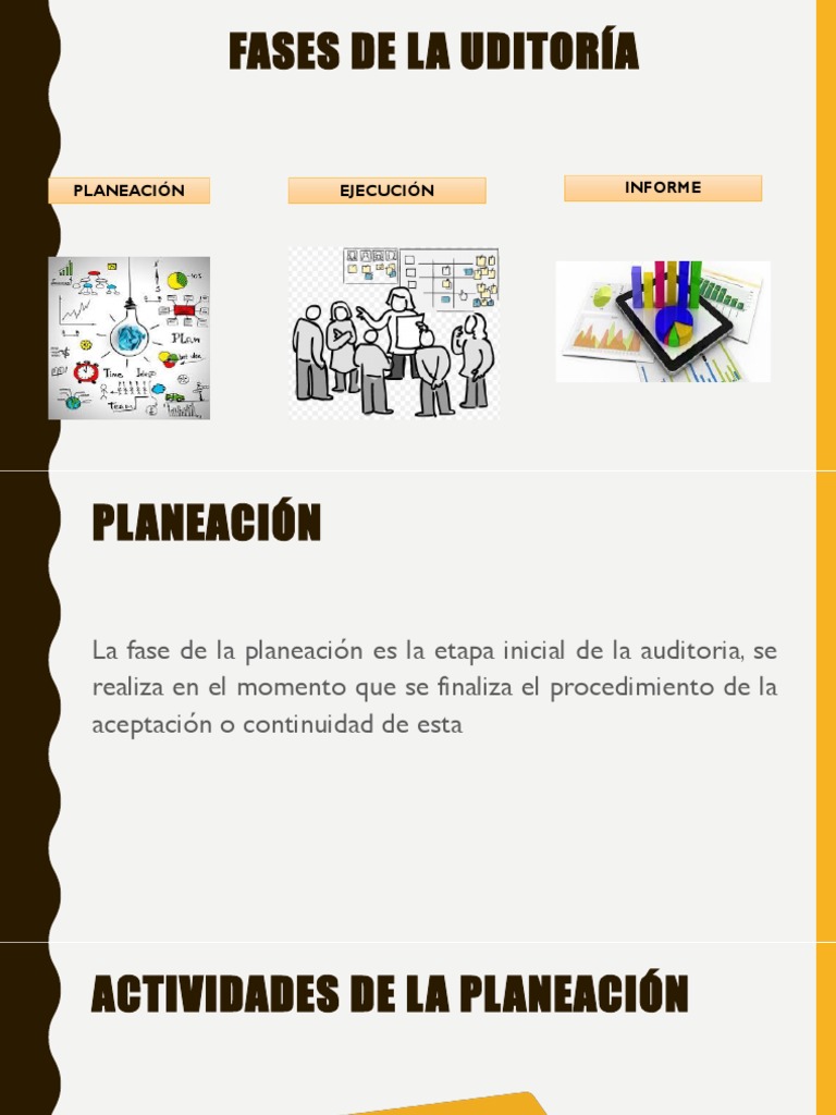 Fases de la Auditoría: Guía Completa | PDF | Auditoría | Planificación