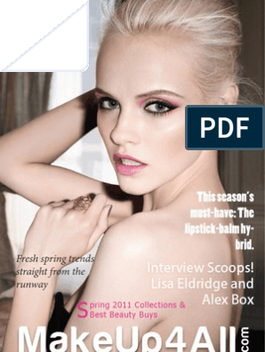MakeUp4All Spring 2011 On-Line Beauty Magazine, PDF, Cosmetics