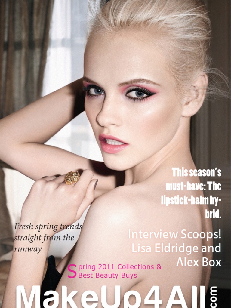 MakeUp4All Spring 2011 On-Line Beauty Magazine, PDF