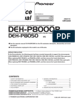 Service Manual: DEH-P8000R
