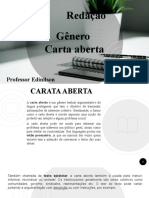 Carta Aberta