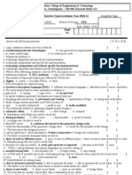 Vlsi Design Eee Ii Mid Qpaper