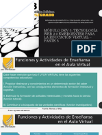 5.1 Funciones y Actividades de Enseñanza en El Aula Vrt.