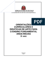 Arte Para Os Anos Iniciais 5º Ano