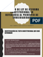 Modificacion A Texto Constitucional