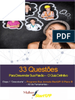 1 - 33 Questões para Desvendar Sua Paixão