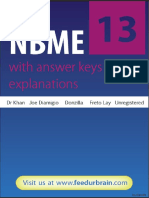 Nbme 13 Answers w Explanations Compress