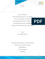 Trabajo Final - Tarea 2 - ANALISIS