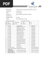 Project Name Contract No Client Attention To Transmittal No Transmittal Date Subject