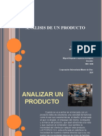 Analisis de Un Producto