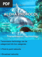 Aloha Protocol Aloha Protocol