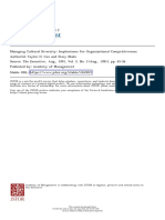 Cox 1991 - Managing Cultural Diversity Implications For Organizational Competitiveness