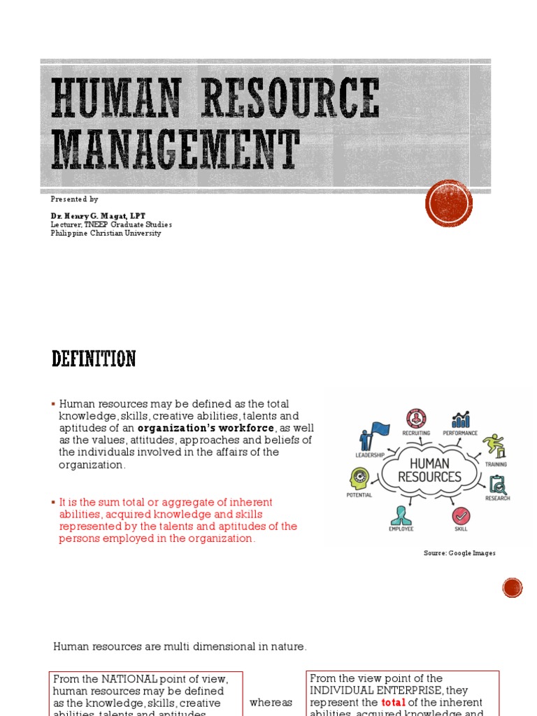 Understanding Human Resource Management | PDF | Human Resource ...