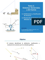 Definición y Clasificación de Vectores - Vectores Por Métodos Gráficos